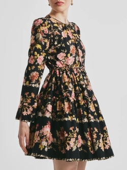 Bohemian Shift Dress Evening Field - by TiMo