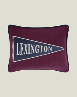 Lexington Pyntepute m/Flagglogo Patch i Ullblanding - 40x30cm fig - Lexington