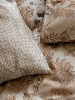 Olivia Sateng Sengesett - Beige Beige - Høie of Scandinavia 