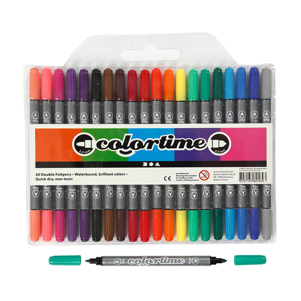 Colortime Dobbeltusj Standardfarger
