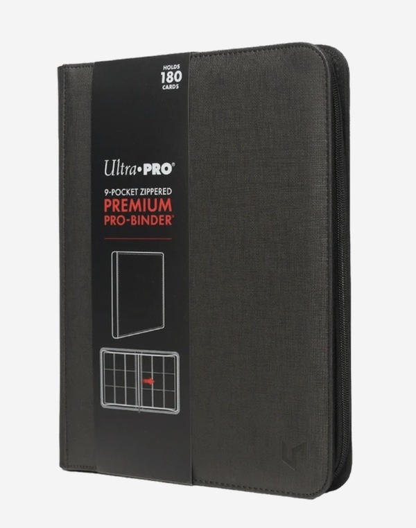 UltraPro Premium Pro-Binder 9-lommers glidelås perm