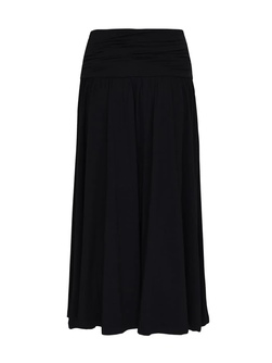 Jersey Skirt Black - by TiMo