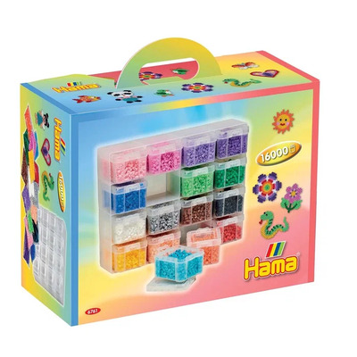 Hama Midi Storage Box Set 16 pcs incl 16.000 beads Storage Box - hama