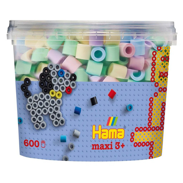 Hama Maxi Beads 600 pcs Mix 52