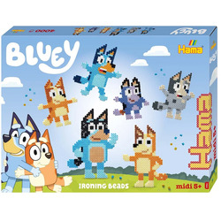Hama Midi Gift Box Bluey 4.000 pcs Bluey gaveeske - hama