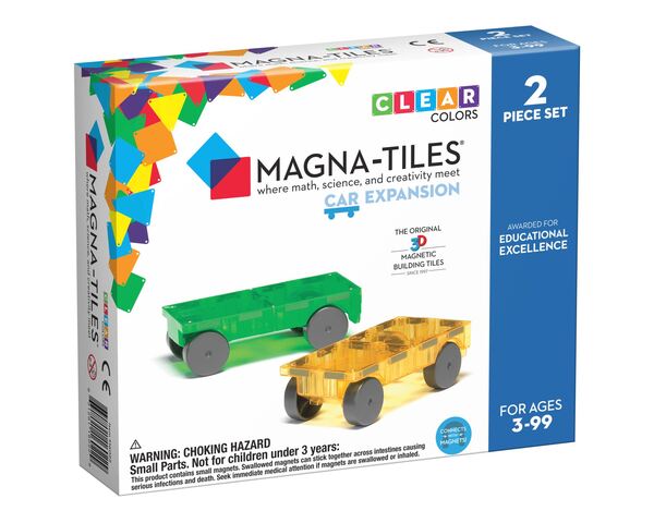 MAGNA-TILES® Biler 2 stk. utvidelsessett