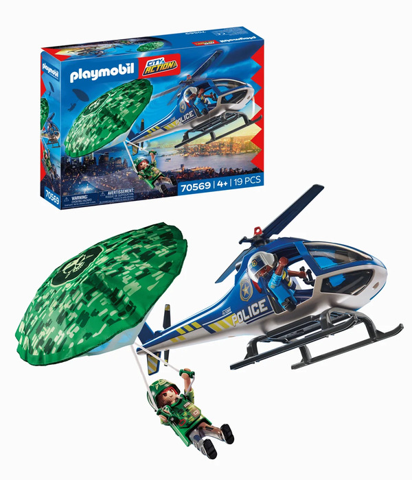 Playmobil Police Parachute Search 70569