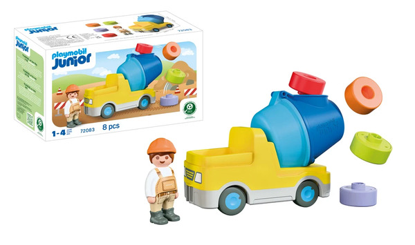 Playmobil Junior Cement Mixer 72083