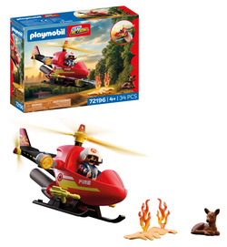 Playmobil Firefighting Helicopter 72196 72196 - playmobil