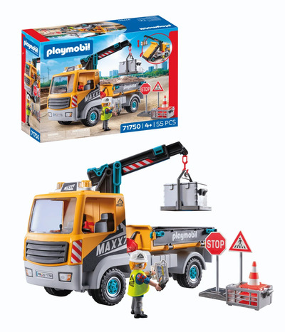 Playmobile Construction Truck with Crane 71750 71750 - playmobil
