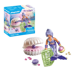 Playmobil Mermaid with Pearl Seashell 71502 71502 - playmobil