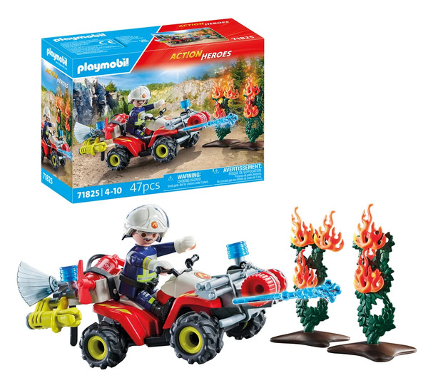 Playmobil Firefighting Quad 71825