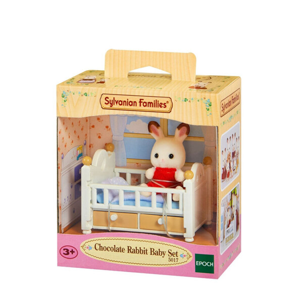 Sylvanian Families Sett Med Baby Sjokoladekanin