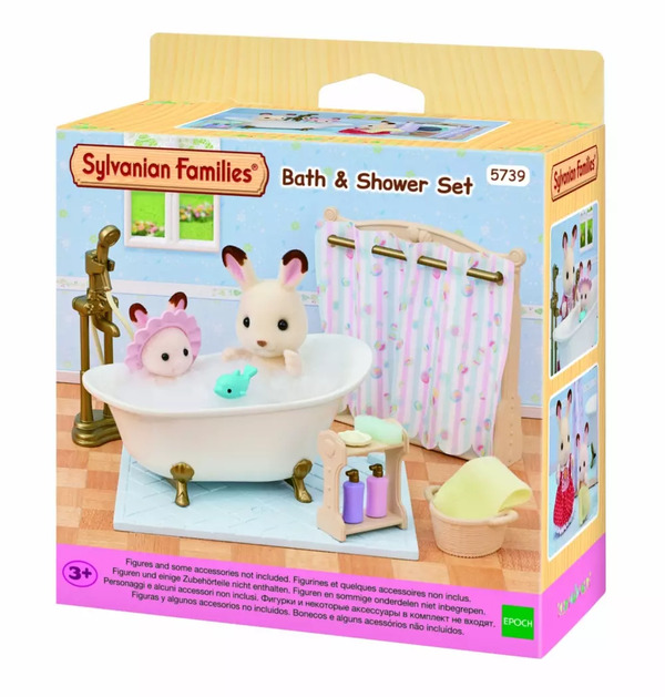 SYLVANIAN BADEKAR- OG DUSJSETT