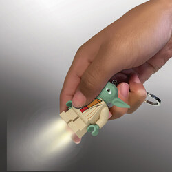 LEGO® Yoda Key Chain With LED Light Yoda - LEGO