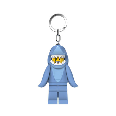 LEGO® Classic Shark Suit Guy Key Chain With LED Light SHARK - LEGO