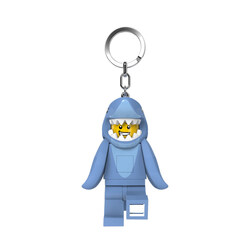 LEGO® Classic Shark Suit Guy Key Chain With LED Light SHARK - LEGO