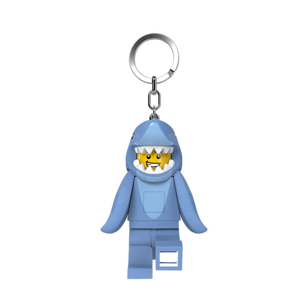 LEGO® Classic Shark Suit Guy Key Chain With LED Light