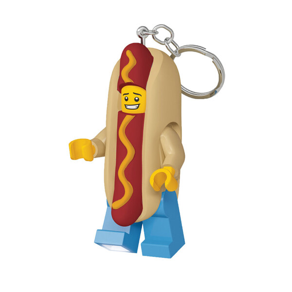 LEGO® Hot Dog Man Key Light Key Chain With LED Light