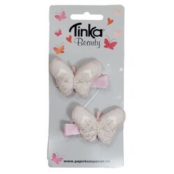 HÅRSPENNE SOMMERFUGL 2 STK TINKA BEAUTY sommerfugl - Tinka