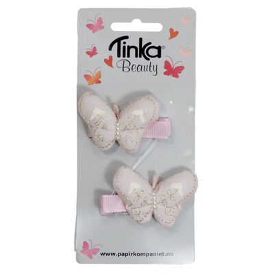 HÅRSPENNE SOMMERFUGL 2 STK TINKA BEAUTY sommerfugl - Tinka