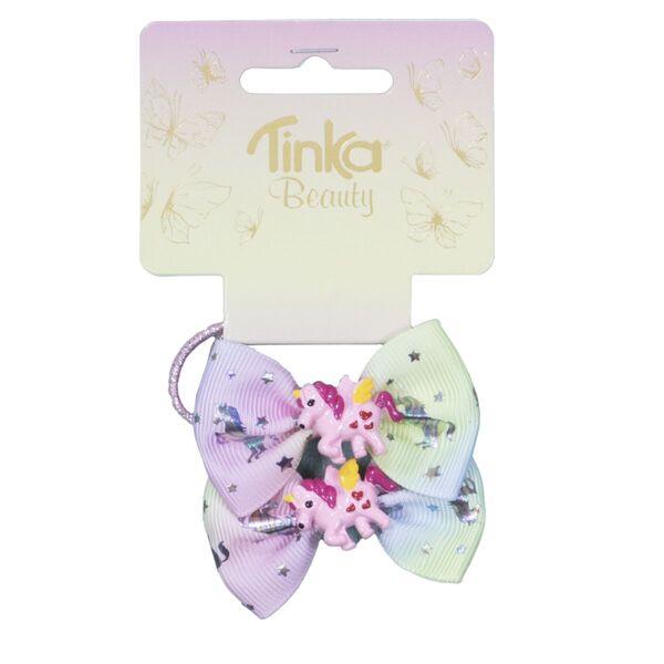HÅRSTRIKK UNICORN ROSA 2 STK TINKA BEAUTY