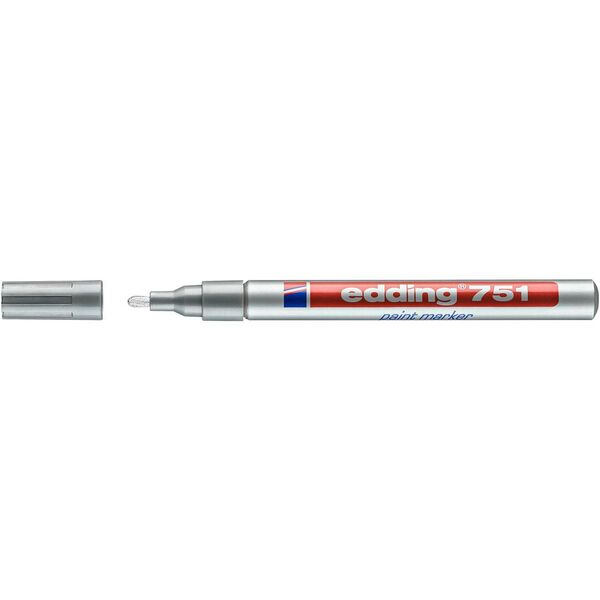  Paintmarker EDDING 751 sølv