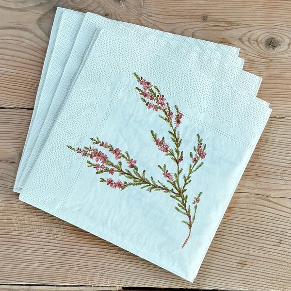 UND Serviett - Lyng 33x33cm, 20stk