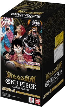 One Piece - OP-09 The New Emperor Booster Box - Japansk OP-09 booster box - Fast lavpris