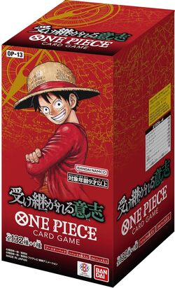 One Piece - OP-13 Carrying On His Will Booster Box - japansk OP-13 booster - Fast lavpris