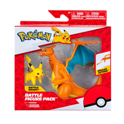 Pokémon Figure Set 2‑pk Charizard And Pikachu Charizard og Pikachu - pokèmon