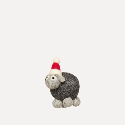 Ullfilt Julelam Grå - UND Seasonal 