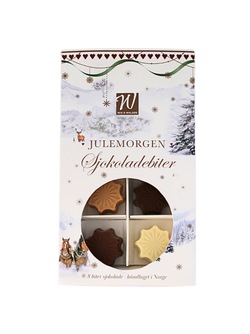 Julemorgen Sjokoladebiter 8 Biter ikke relevant - Wik & Walsøe