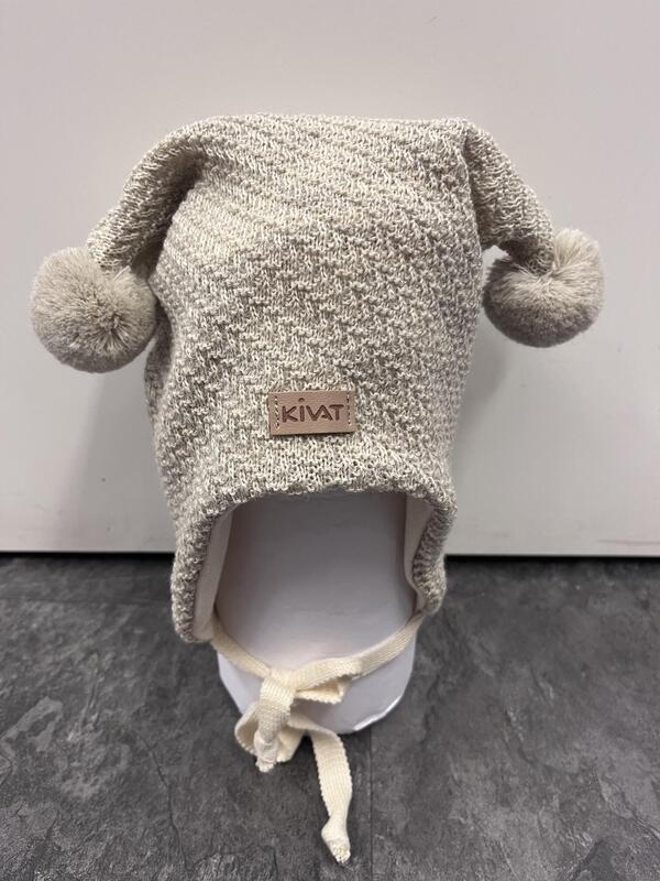 KIVAT KNYTELUE I ULL "BRAIDED KNIT" SKINNLAPP