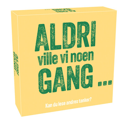 Gift Game Aldri ville vi noen gang Aldri ville vi noen gang... - Brettspel