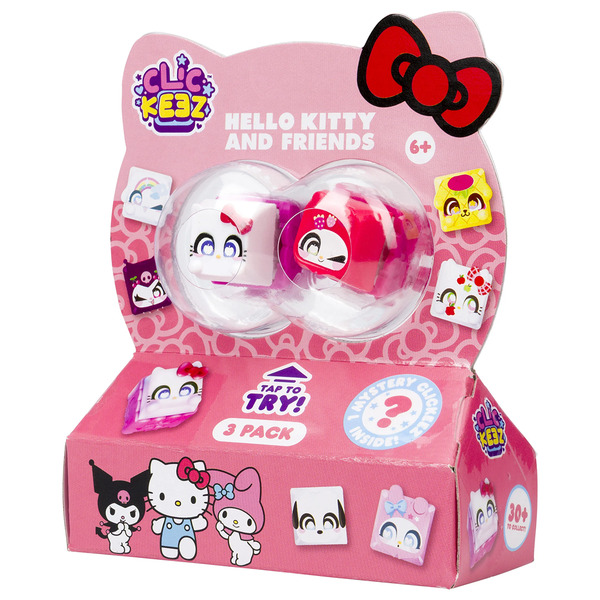 Clickeez Hello Kitty & Friends - Multipack (3) - overraskelse hvilken du får