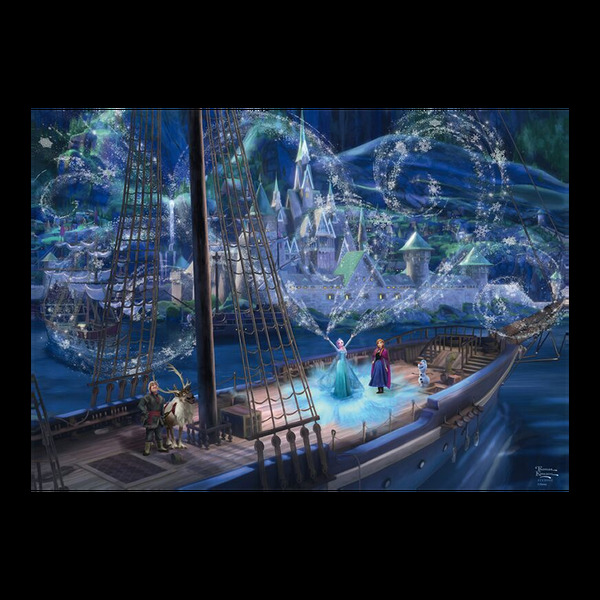  Thomas Kinkade: Disney - Frozen, Love and Magic (1000 biter)