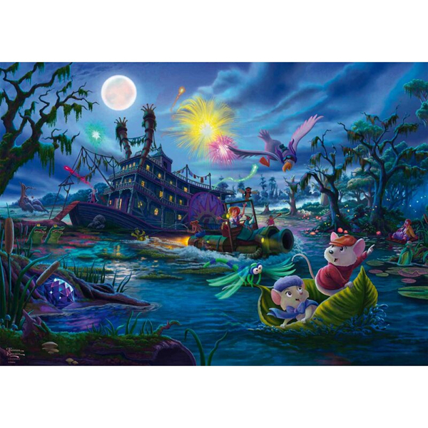 Puzzle - Disney, The Rescuers (1000 pieces)