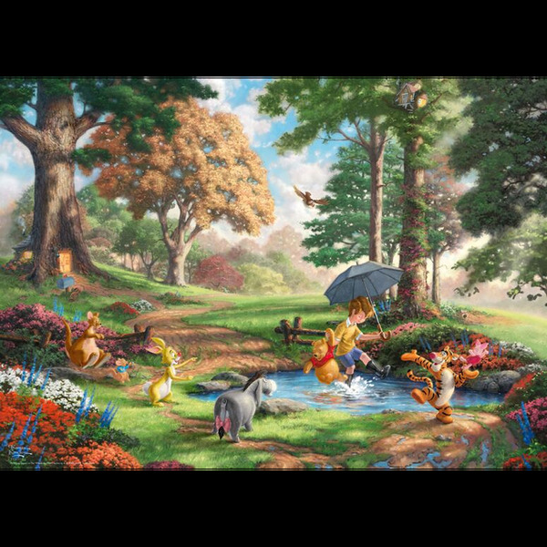  Thomas Kinkade: Disney - Winnie The Pooh 