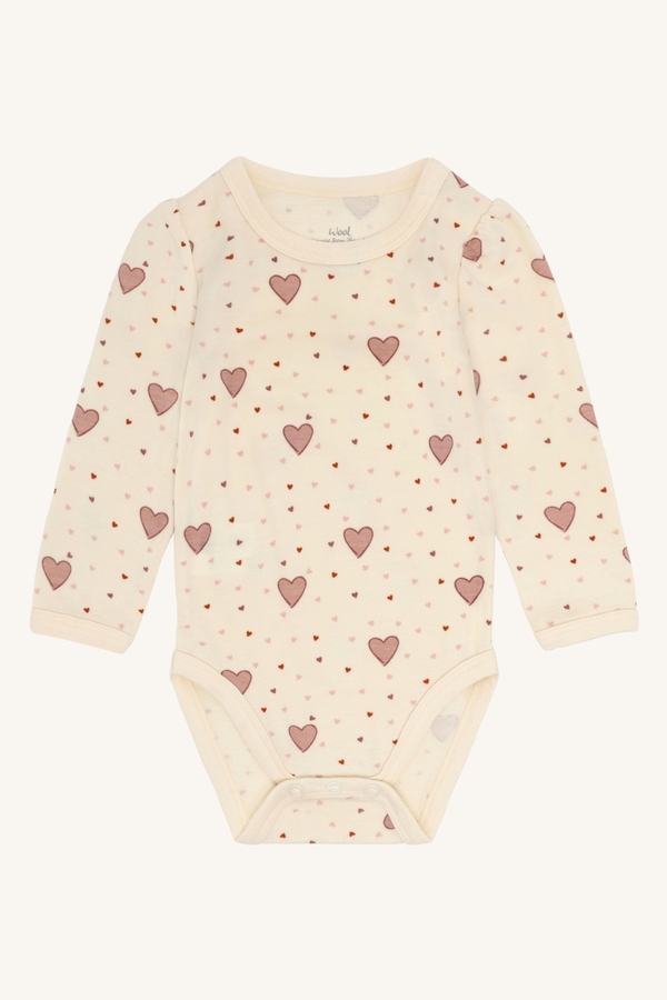Body ULL med bambus innside Body