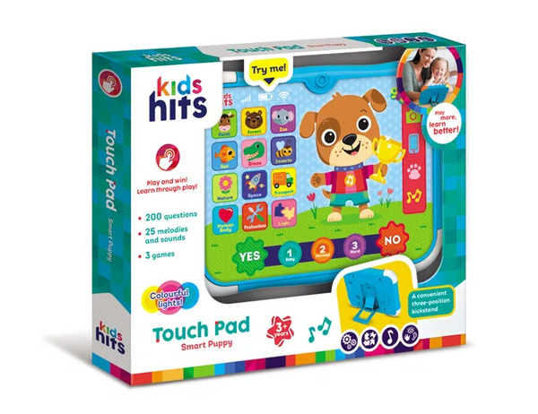Kids hits Touch Pad