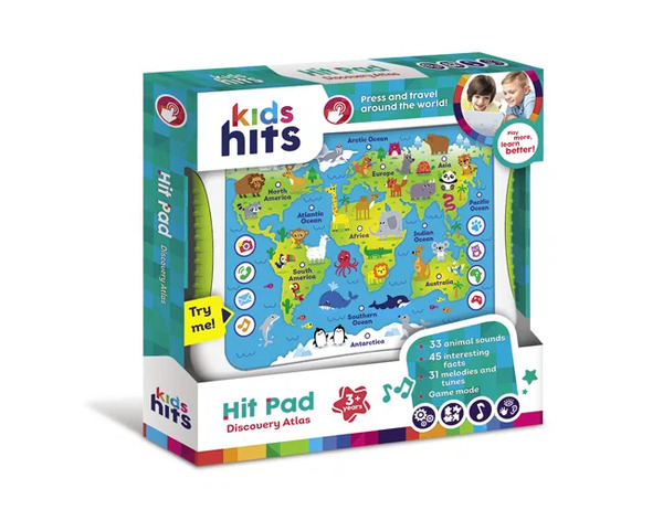 Kids hits Hit Pad Atlas