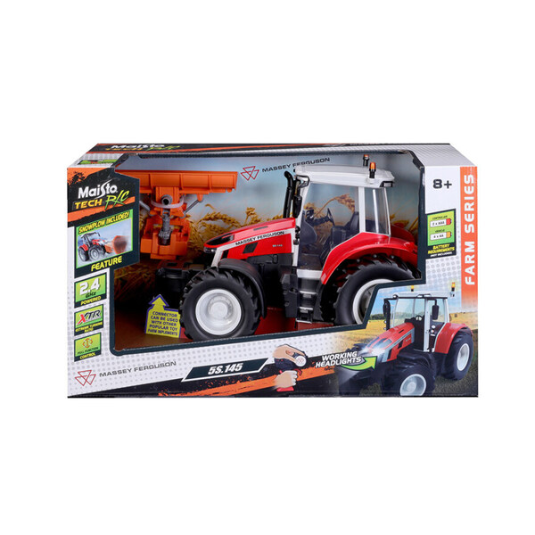 1:16 RC Massey Ferguson med snøplog