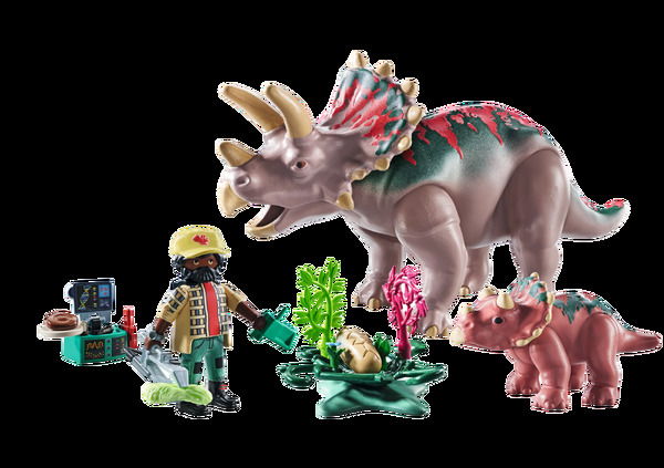 Playmobil Triceratops Family 71821