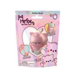 Pembe The Pink Cat Squishy Friends Keychains 9 cm Pink Cat Squishy - Fidget Toys