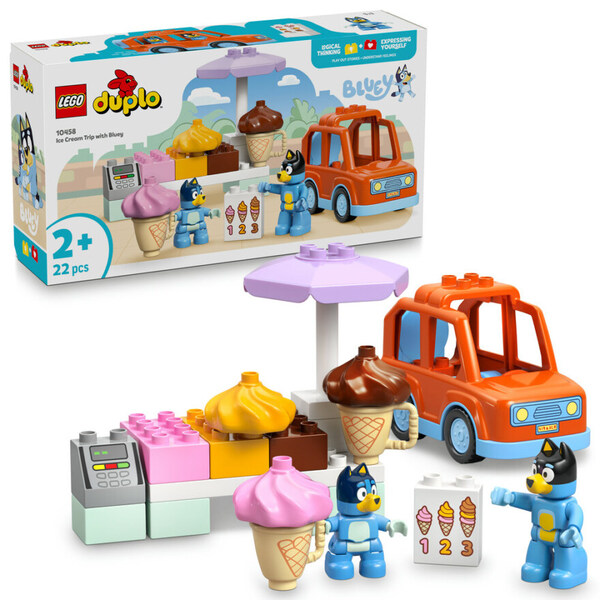 LEGO DUPLO   10458 På iskremtur med Bluey
