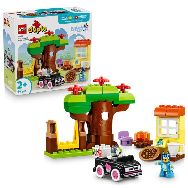 DUPLO LEGO   10469 Pizzajenter med Muffin og Bluey
