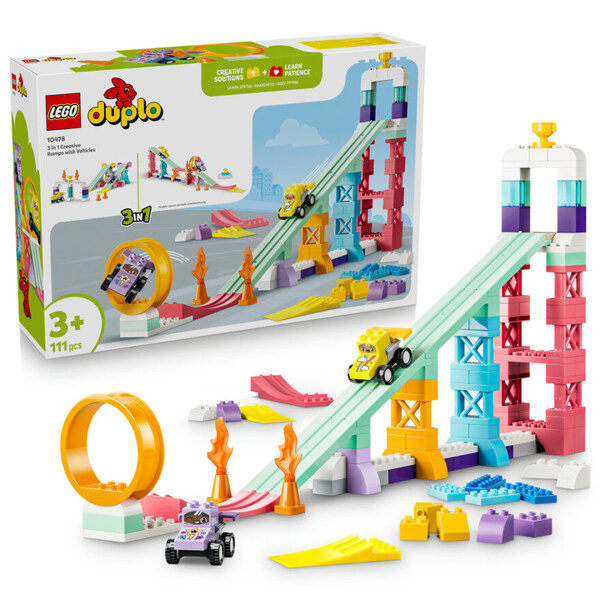 LEGO 10478 3-i-1 Kreative ramper med biler