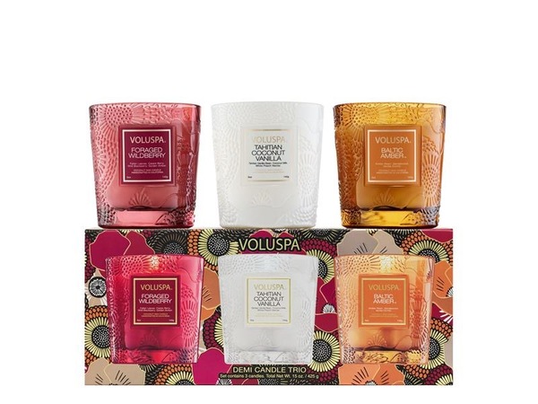 Voluspa Gavesett Trio Demi Candle
