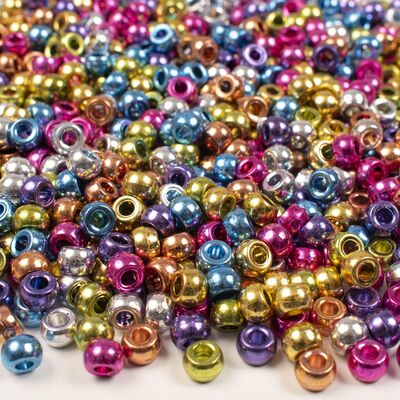 Perler PLAYBOX kongo metallic ass (1000) Perler Metallic - Kontorutstyr